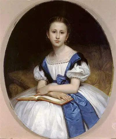 Portrait of Mlle Brissac William-Adolphe Bouguereau